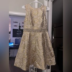 Lilly Pulitzer Gold Dress - Size 6 NEW